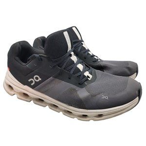 On Cloud Cloudrunner Mens 13 Black Eclipse Frost Athletic Shoes Walking Running